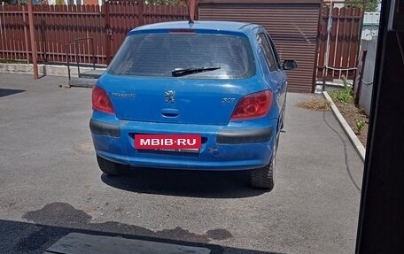 Peugeot 307 I, 2002 год, 160 000 рублей, 5 фотография