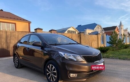 KIA Rio III рестайлинг, 2017 год, 955 000 рублей, 12 фотография