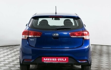 KIA Rio III рестайлинг, 2016 год, 1 080 000 рублей, 6 фотография