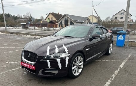 Jaguar XF I рестайлинг, 2013 год, 2 300 000 рублей, 14 фотография