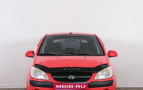 Hyundai Getz I рестайлинг, 2006 год, 599 000 рублей, 3 фотография