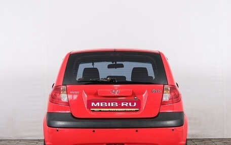 Hyundai Getz I рестайлинг, 2006 год, 599 000 рублей, 6 фотография