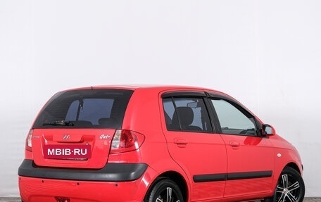 Hyundai Getz I рестайлинг, 2006 год, 599 000 рублей, 7 фотография