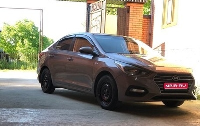Hyundai Solaris II рестайлинг, 2017 год, 1 150 000 рублей, 1 фотография