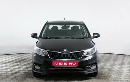KIA Rio III рестайлинг, 2016 год, 1 020 000 рублей, 2 фотография