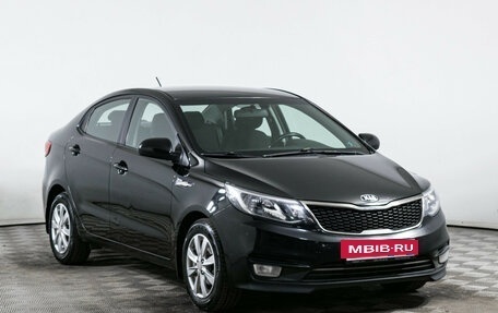 KIA Rio III рестайлинг, 2016 год, 1 020 000 рублей, 3 фотография