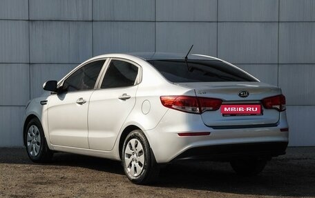 KIA Rio III рестайлинг, 2016 год, 1 280 000 рублей, 2 фотография