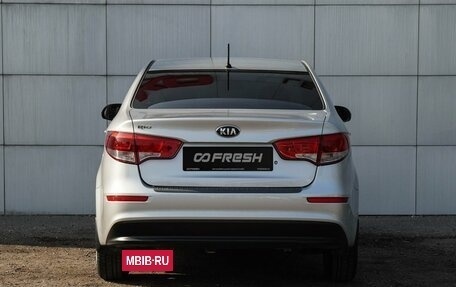 KIA Rio III рестайлинг, 2016 год, 1 280 000 рублей, 4 фотография