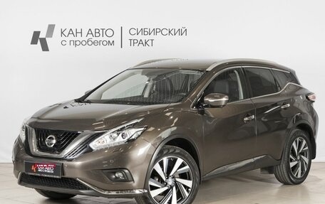 Nissan Murano, 2019 год, 2 956 000 рублей, 1 фотография