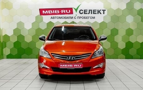 Hyundai Solaris II рестайлинг, 2014 год, 850 000 рублей, 3 фотография