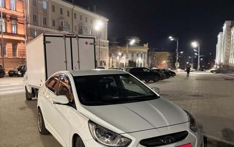 Hyundai Solaris II рестайлинг, 2011 год, 620 000 рублей, 5 фотография