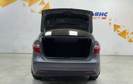 KIA Rio III рестайлинг, 2013 год, 960 000 рублей, 37 фотография
