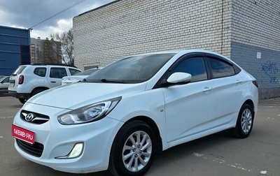 Hyundai Solaris II рестайлинг, 2012 год, 640 000 рублей, 1 фотография
