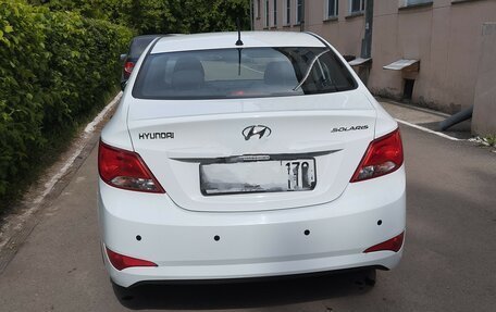 Hyundai Solaris II рестайлинг, 2015 год, 1 230 000 рублей, 5 фотография