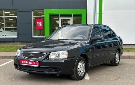 Hyundai Accent II, 2010 год, 450 000 рублей, 1 фотография