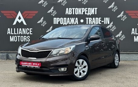 KIA Rio III рестайлинг, 2016 год, 935 000 рублей, 3 фотография