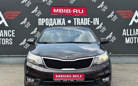 KIA Rio III рестайлинг, 2016 год, 935 000 рублей, 2 фотография