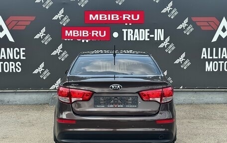 KIA Rio III рестайлинг, 2016 год, 935 000 рублей, 6 фотография
