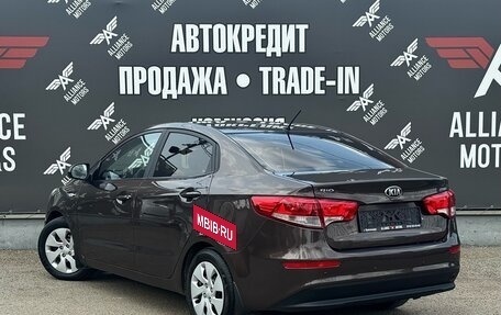 KIA Rio III рестайлинг, 2016 год, 935 000 рублей, 5 фотография