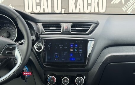 KIA Rio III рестайлинг, 2016 год, 935 000 рублей, 24 фотография