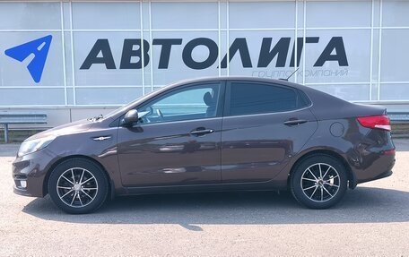 KIA Rio III рестайлинг, 2016 год, 990 000 рублей, 4 фотография