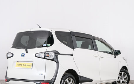 Toyota Sienta II, 2015 год, 1 399 000 рублей, 5 фотография