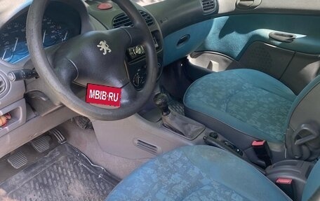 Peugeot 206, 2000 год, 160 000 рублей, 11 фотография