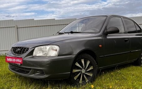 Hyundai Accent II, 2003 год, 170 000 рублей, 3 фотография