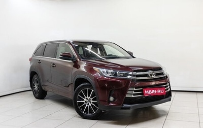 Toyota Highlander III, 2019 год, 3 479 000 рублей, 1 фотография