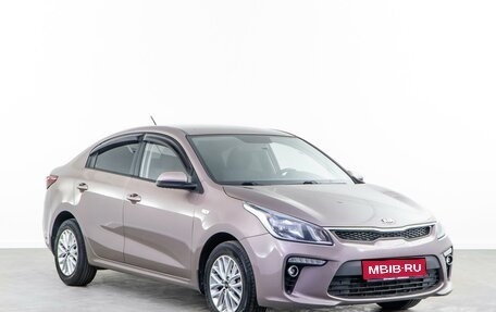 KIA Rio IV, 2019 год, 1 490 000 рублей, 1 фотография