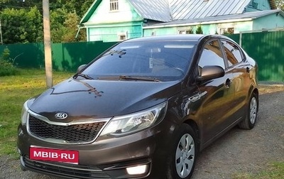 KIA Rio III рестайлинг, 2015 год, 1 030 000 рублей, 1 фотография