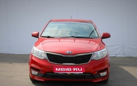 KIA Rio III рестайлинг, 2015 год, 885 000 рублей, 2 фотография