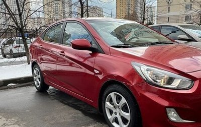 Hyundai Solaris II рестайлинг, 2011 год, 890 000 рублей, 1 фотография