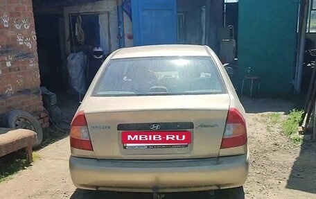 Hyundai Accent II, 2003 год, 270 000 рублей, 4 фотография