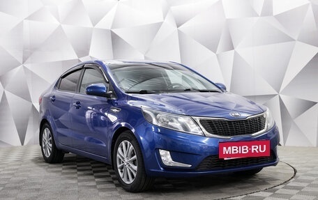KIA Rio III рестайлинг, 2013 год, 895 000 рублей, 7 фотография
