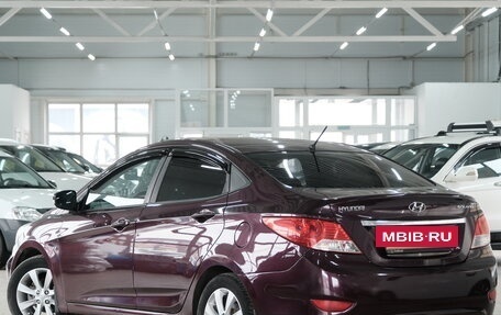 Hyundai Solaris II рестайлинг, 2011 год, 839 000 рублей, 5 фотография