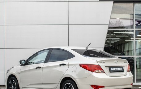 Hyundai Solaris II рестайлинг, 2014 год, 870 000 рублей, 2 фотография
