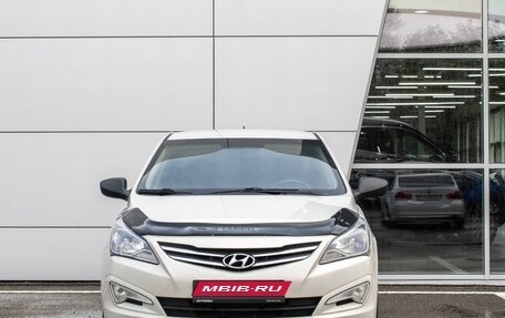 Hyundai Solaris II рестайлинг, 2014 год, 870 000 рублей, 3 фотография