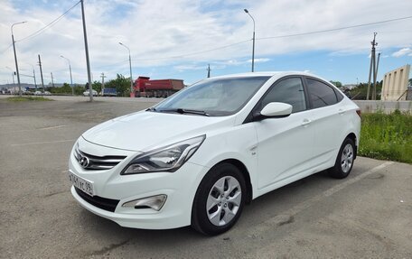 Hyundai Solaris II рестайлинг, 2014 год, 985 000 рублей, 12 фотография