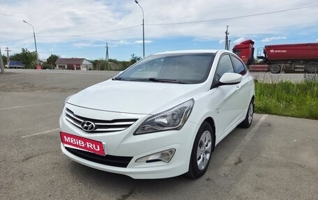 Hyundai Solaris II рестайлинг, 2014 год, 985 000 рублей, 13 фотография