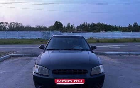 Hyundai Accent II, 2005 год, 140 000 рублей, 3 фотография
