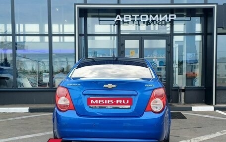 Chevrolet Aveo III, 2012 год, 599 000 рублей, 6 фотография