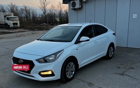 Hyundai Solaris II рестайлинг, 2017 год, 1 190 000 рублей, 5 фотография