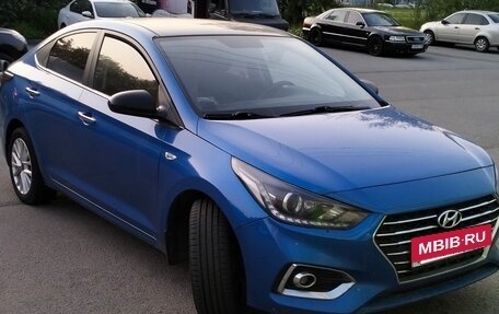 Hyundai Solaris II рестайлинг, 2017 год, 1 100 000 рублей, 5 фотография