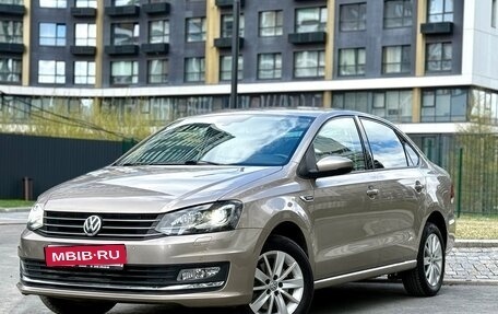 Volkswagen Polo VI (EU Market), 2016 год, 1 195 000 рублей, 1 фотография