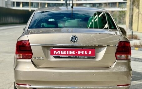 Volkswagen Polo VI (EU Market), 2016 год, 1 195 000 рублей, 3 фотография