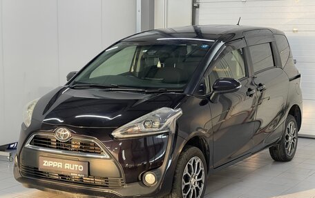 Toyota Sienta II, 2017 год, 1 549 000 рублей, 3 фотография