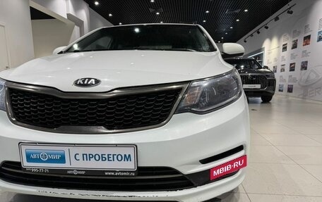 KIA Rio III рестайлинг, 2016 год, 869 000 рублей, 9 фотография