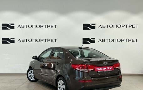 KIA Rio III рестайлинг, 2017 год, 999 000 рублей, 5 фотография