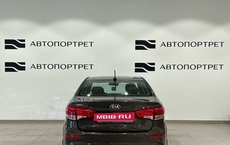 KIA Rio III рестайлинг, 2017 год, 999 000 рублей, 6 фотография